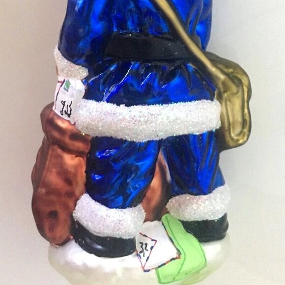 ✨ NEW Authentic Christopher Radko Santa Mailman US Letters Large Glass Ornament✨ - Picture 5 of 10